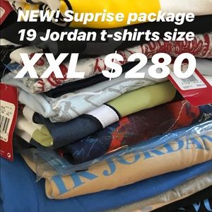 Surprise package! All NEW Jordan T-shirts!